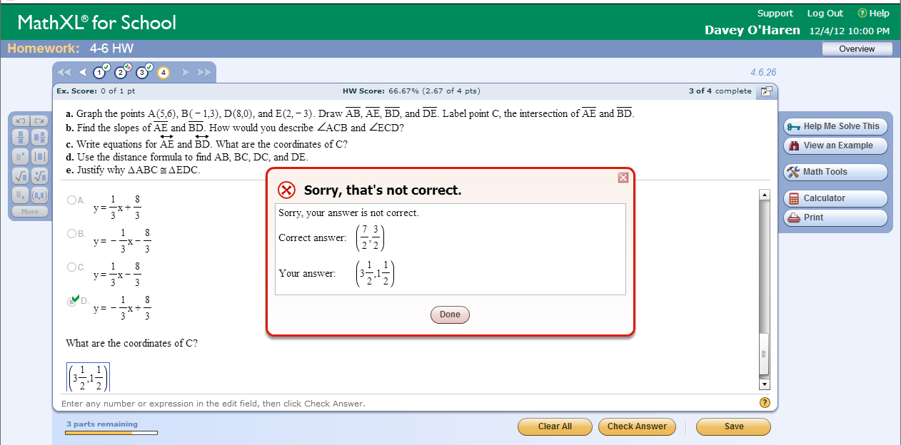 Page 2 of comments at I hate math.